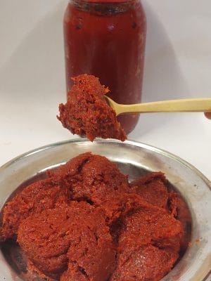 Tatlı Biber Salçası 1 Kg Antep Cam Kavanoz - Görsel 4
