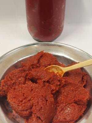 Tatlı Biber Salçası 1 Kg Antep Cam Kavanoz - Görsel 3