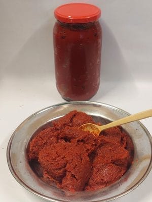 Tatlı Biber Salçası 1 Kg Antep Cam Kavanoz - Görsel 5