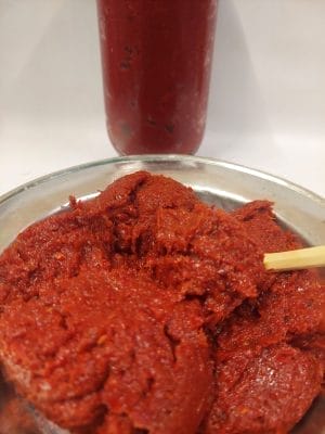 Tatlı Biber Salçası 1 Kg Antep Cam Kavanoz - Görsel 6